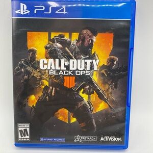 Call of Duty Black Ops 4 Sony PlayStation PS4 First Person Shooter Video Game
